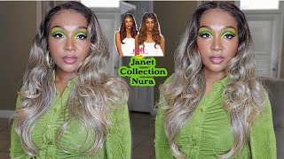 Janet Collection Melt 13X6 Hd Swiss Lace Frontal Wig Nura | Janet Collection Nura Ft. Ebonyline