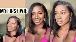 This Should Have Been My First ! Easy 360 Lace Application Ft. Myfirstwig
