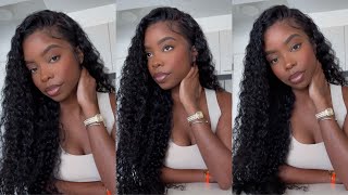 These Curls!  A Must Have Deep Wave Lace Front Wig Ft Alipearl Hair
