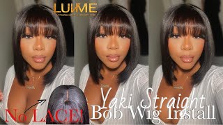 Lets Get Into These Bangs!  *Ready To Wear* Must Have Yaki Straight Bang Wig | Ft. Luvme Hair