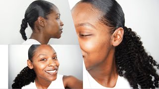 Super Quick And Cute Hair Style | Extended Ponytail | Better Length Clip Ins