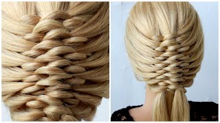  New Easy Wave Braid For Wedding And Party || Trending Hairstyle || Party Hair || Juda Hairstyle