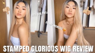 $19.99 Amazon Wig Review | Ft. Stamped Glorious