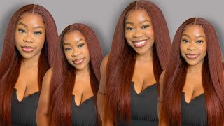 Kinky Texture Wig You Need This Fall! | 13X4 Lace Frontal Install | Easy For Beginners | Nadula Hair