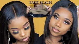 *Fake* Scalp Method Wig | No Stocking Cap | Realistic Beginner Friendly | Hairvivi