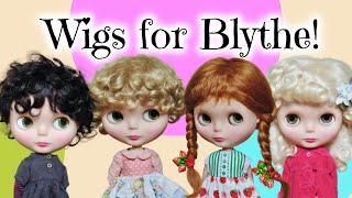 Mohair Wigs For Your Custom Blythe Dolls