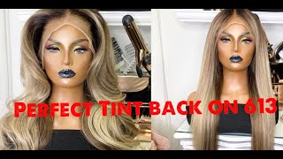How To:   Perfect Winter Blonde Rootage With Low Lights/ See Part 1 First