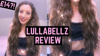 Lullabellz 22" Wavy Hair Extensions First Impression | These Synthetic Extensions Cost Me Ps14.