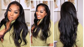 Flawless Hd Lace Melt On Body Wave Hair! No Salon Required! Ft.Celie Hair