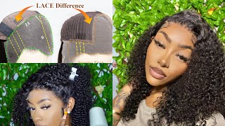 A Real Full13X6 Swiss Lace Front Tight Curly Wig Ft. Kes Wigs| Petite-Sue Divinitii