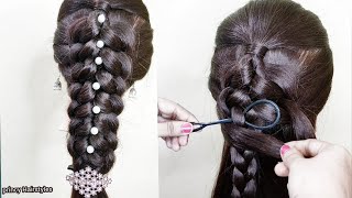Trending Hairstyle For Party| Hairstyle For Long Hair| #Princyhairstyles| Easy Hairstyles For Girls