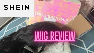 Shein Human Hair Wig Review 
100% Human Straight Hair  8" 4*1  #Shein