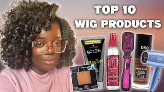 My Top 10 Wig Products! Must Have Wig Essentials In 2022! | $20 Tuesday, Ep. 85