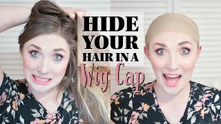 How To Hide Your Hair In A Wig Cap