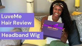 Luvme Hair Review: Headband Wig (Wet & Wavy 20In)