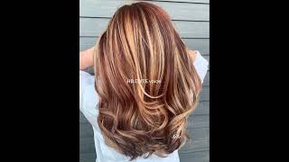 Latest Medium Brown Colour Ll Hair Dye With Highlights L 2022 Hair Colours Trend'S