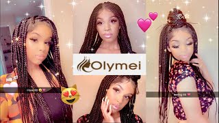 The Best Braided Lacefrontal  | Its Giving Scalp  (Olymei Wigs)
