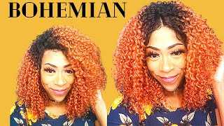 This Joint Is Fire  Zury Sis Beyond Synthetic Hair Lace Front Wig - Byd Lace H Bohemian