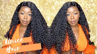 Thick, Lush & Fluffy! 13X4 Hd Curly Lace Front Wig! Diy Fall 2020 Dark Auburn Curls! Unice Hair