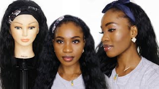 Diy Headband Wig | How To Make Headband Wig \ No Lace Frontal No Glue