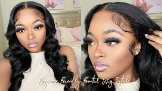 Start To Finsh How To Frontal Wig Install For Beginners Ft. Wiggins Hair