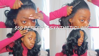 $50 Perfect Synthetic | Latisha Sensationnel What Lace Cloud 9 Wig |Ebonyline