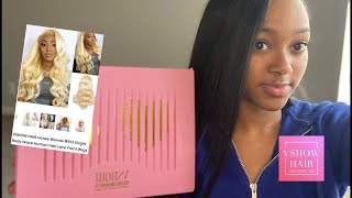 30 Inch 613 Lace Frontal Wig Unboxing | Vshow Hair