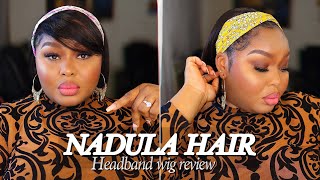 Straight Headband Bob Wig Ft. Amazon Nadula Hair |  Affordable 100% Human Hair Wig For Every Woman
