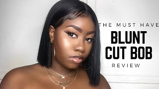 The Must Have $30 Blunt Cut Bob Wig | Xenon By Bobbi Boss Review | The Tastemaker