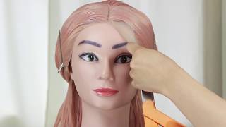 How To Cut & Wear Lace Wig   Uniwigs Coral Doll