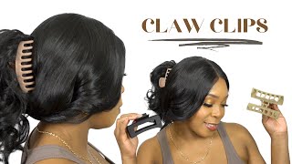 Bon New York Rectangle & Large Hair Claw Clip