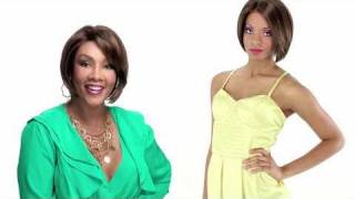 Zoe By Vivica Fox | Short Lace Front Wig For African Americans | 360@ Review