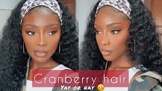 Cranberry Hair Curly Headband Wig| Is It Worth It? Should You Buy? | Jayla Sweet
