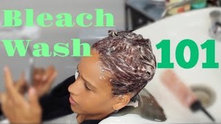 How To: Bleach Wash/Soap Cap | The Safest Way To Lighten Hair