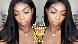 Wowebony 360 Lace Frontal Wig Feat. Duvolle Flat Irons| Kennysweets
