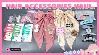 Clamps, Trendy Hairclips, Barrettes, And Silk Ribbons | Shopee Hair Accessories Haul