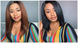 Synthetic Wigs Lace Front | Affordable Kinky Straight Dupes | Sensationnel Alpha Woman & Boss Babe