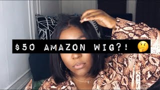 Let'S See What This $50 Amazon Bob Wig Hittin Fo'  (Feat. Greeta Hair)  | Nene Ahsain
