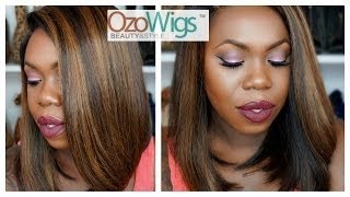 Ozowigs Full Lace  Long Bob Hair  Bob014 + Styling Reviewed By Fiercelychocolate