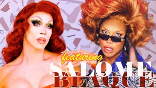 Live Wig Styling And Giveaway | Featuring Salome Blaque! | Dermatology In Drag Part 2 Of 3