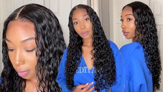 This Wig Got Them Juicy Curls | Curly Wig Install| Ft. Megalook Hair