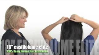 Easivolume 18" Elite | 100% Remy Human Hair Extensions :: Diy