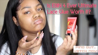 Lace Frontal Install Using Ebin 4 Ever Ultimate Lace Glue | Peerless Hair | Lace Glue Series