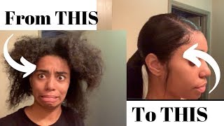 Frontal Ponytail Tutorial | No Leave Out | Xobrytanni