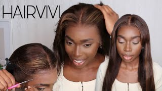 The Best And Easiest Wig Everr!!! Clean Bleached And Pre-Plucked | Hairvivi