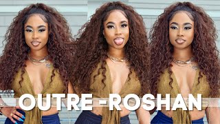 Ouu Baby!! Outre 100% Human Hair Blend 360 Hd Frontal Lace Wig - Roshan (13X6 Lace Frontal)