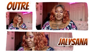 What A Cutie And So Easy  | Outre Jalysana @Outrehairtv #Outre #Orangehair #Bobwig #Hdlace #Wigs