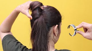 Simple Hairstyle For Everyday | Simple Hairstyle For Long Hair | Claw Clip Hairstyles For Long Hair