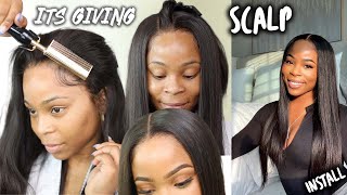The Ultimate Melt: Scalp Like Lace | Step By Step Wig Install | Beginner Friendly | My First Wig