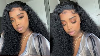 The Best Curly Lace Frontal Wig!! Honest Review Ft West Kiss Hair